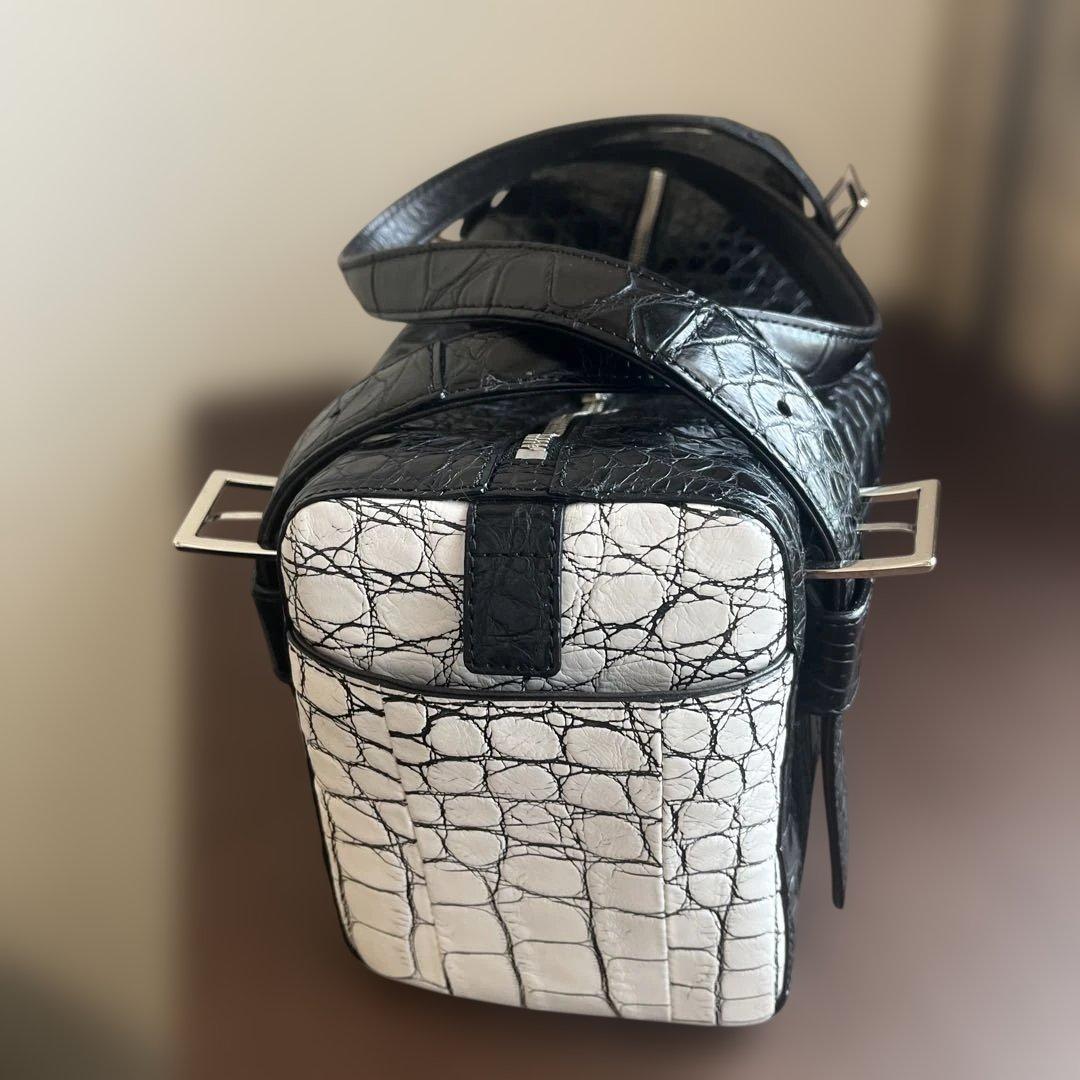 美品　BEAUGRAND ボーグラン クロコ　ボストンバッグ