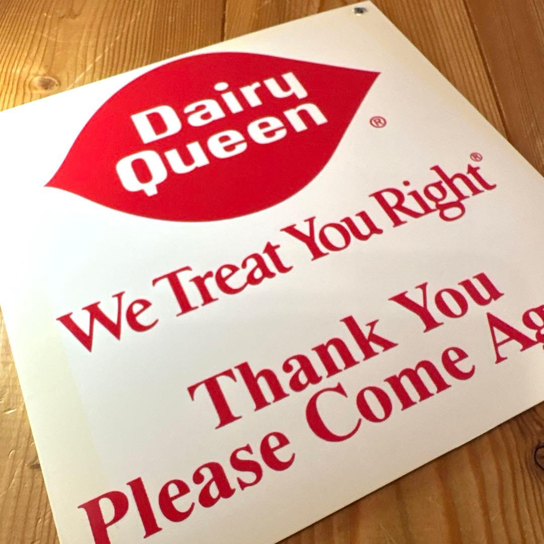 1980年代　デイリークイーン　看板　ナプキン　ディスペンサー　セット　店舗用