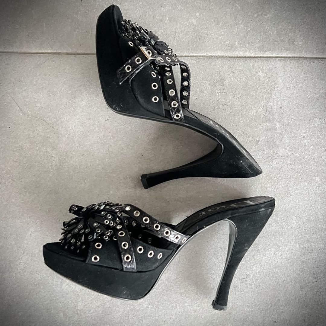 Dior ディオール　ミュール　ブラック