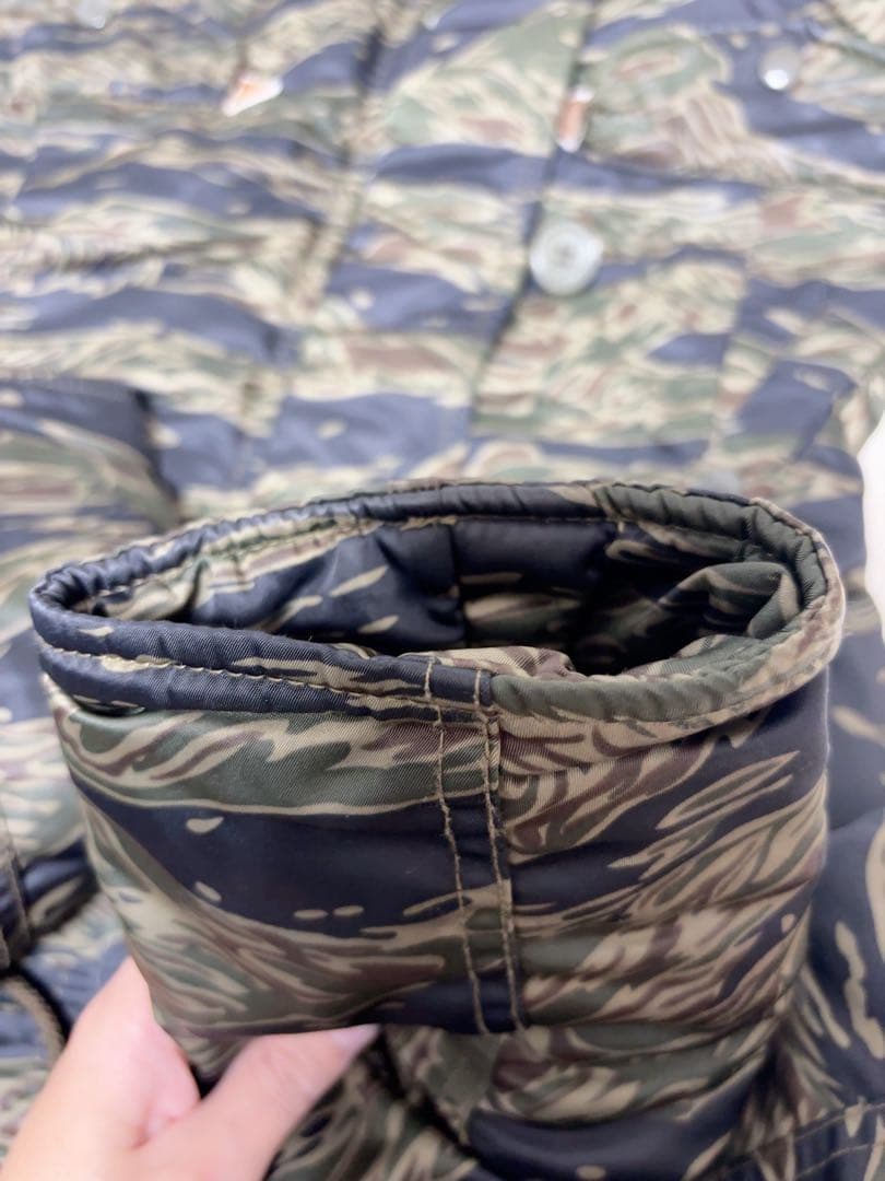 ヒステリックグラマー N3B ジャケット　ファー　カモフラ　モッズコート