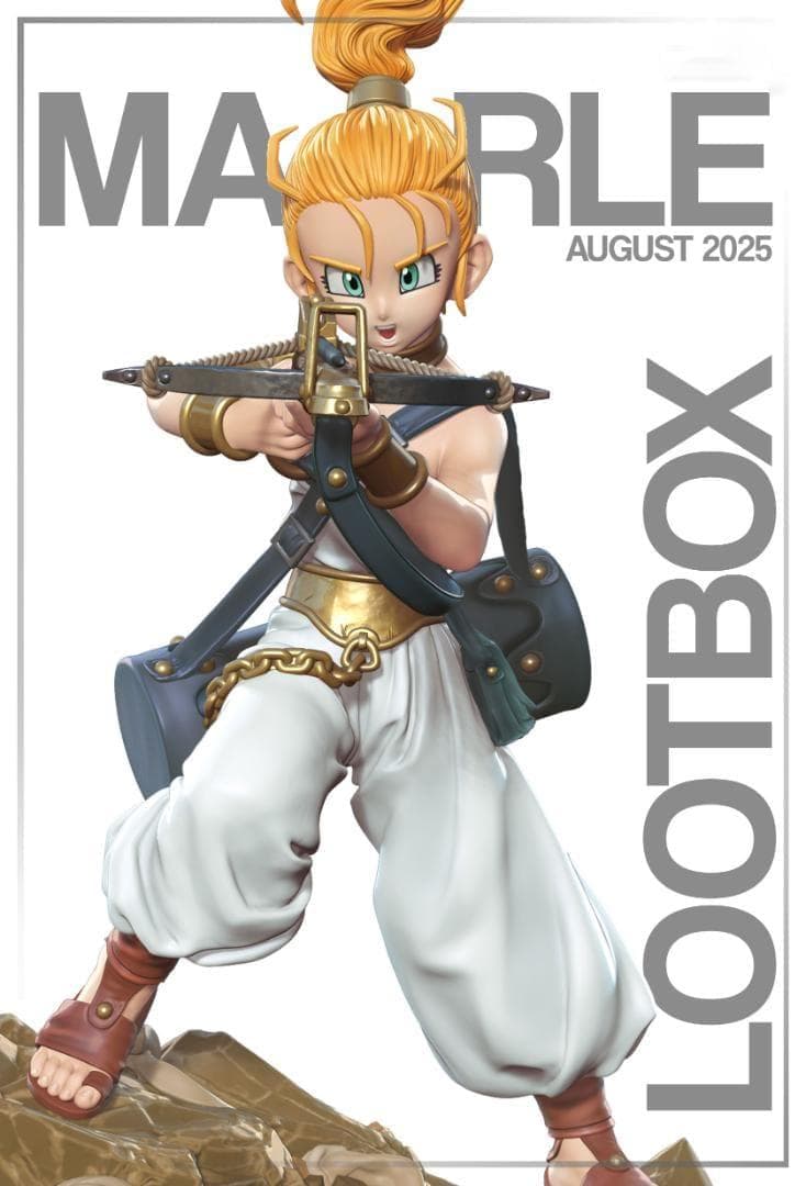 1/10　未塗装 未組立　フィギュア　ガレージキット　マール　クロノ・トリガー