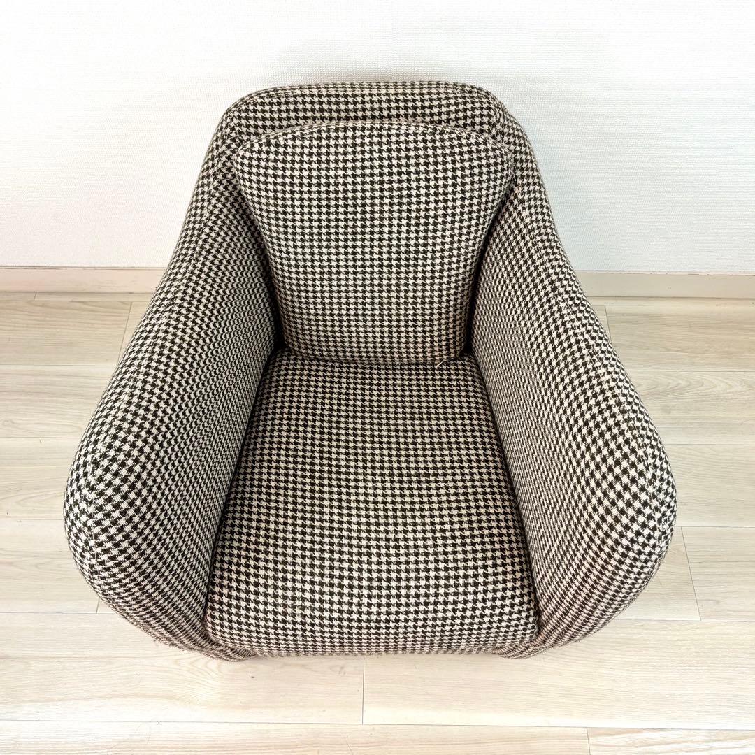 【激レア】IDEE ハリスツイード 限定 ミニミラーアームチェア イデー