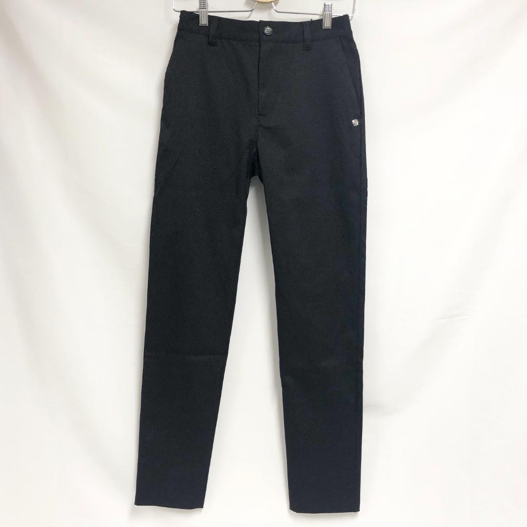 ○★新品未使用　St ANDREWS　ドビーストレッチクロップドパンツ　S　黒