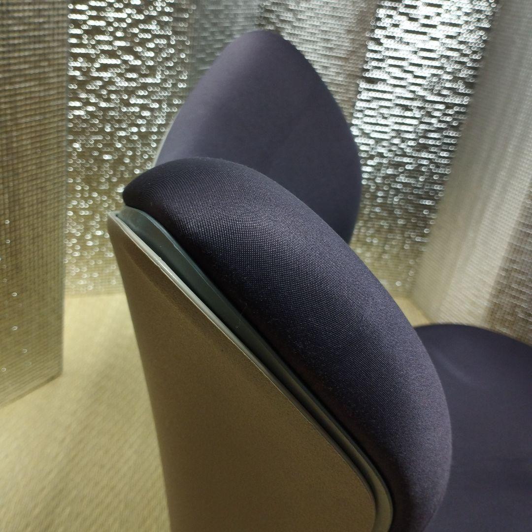 MTG Style Premium　バタフライ型クッションチェア ダークグレー