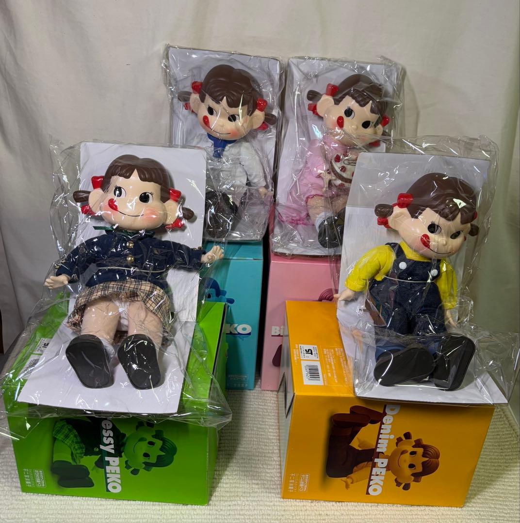 ペコちゃん ポコちゃん 23点 不二家 人形 マスコット グッズ他 昭和レトロ