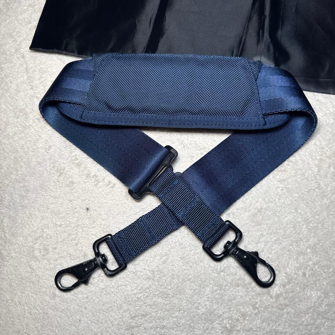 14 極美品　ブリーフィング　ビジネスバッグ　3way ブルー　ネイビー