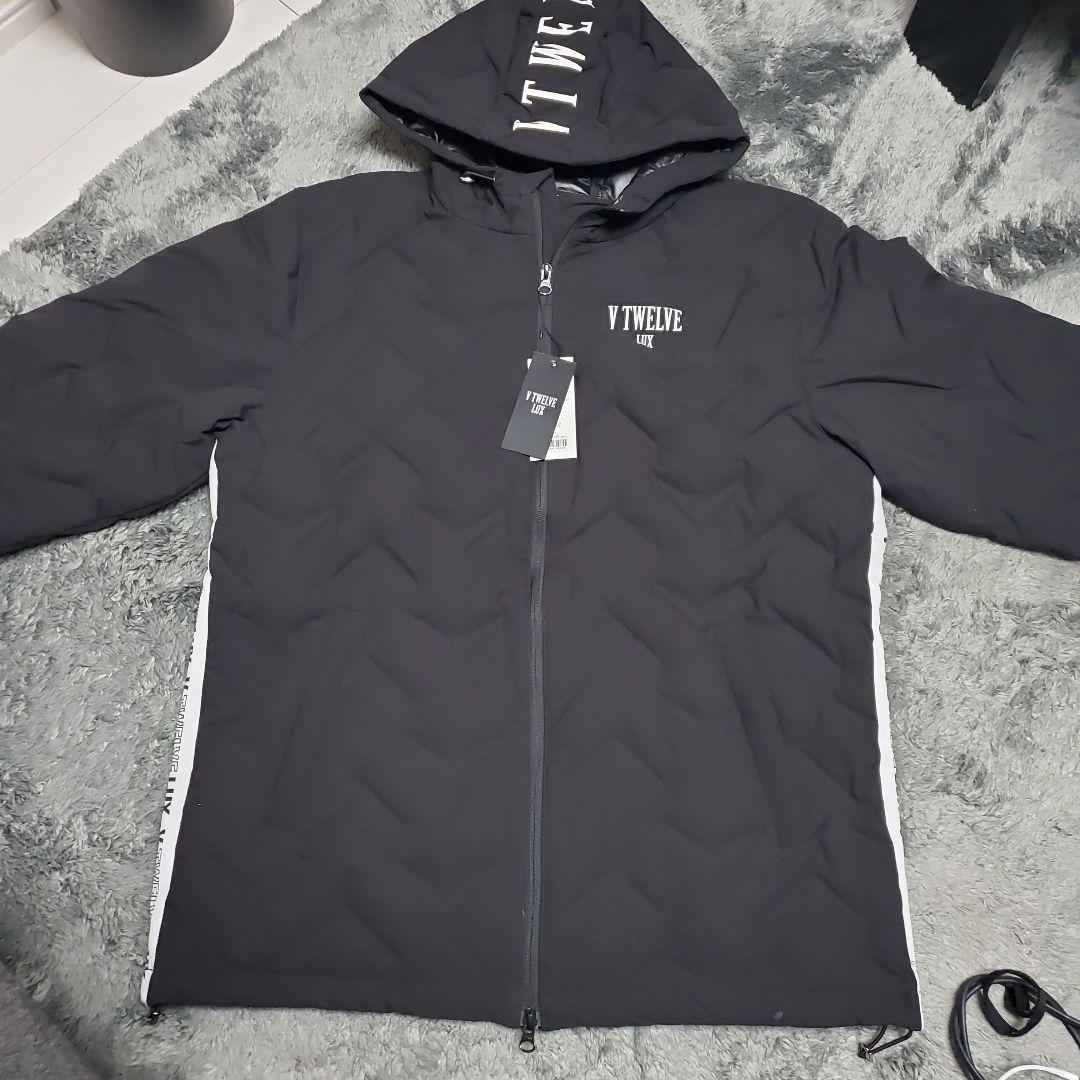 V12 ダウンジャケット　ダブルジップ