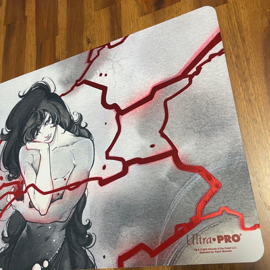 マジックコン2025 限定プレイマット　稲妻/Lightning Bolt