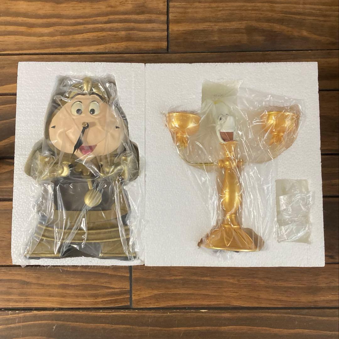 土日限定値下げ　ディズニー ルームランプ ルミエール　コグスワース　時計