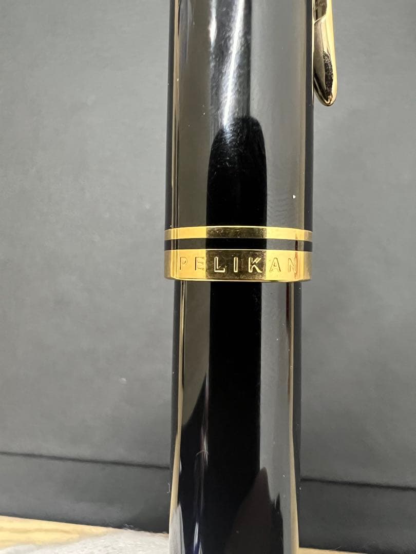 【美品】ペリカン スーベレーン M800 万年筆 EF文字 ブラック
