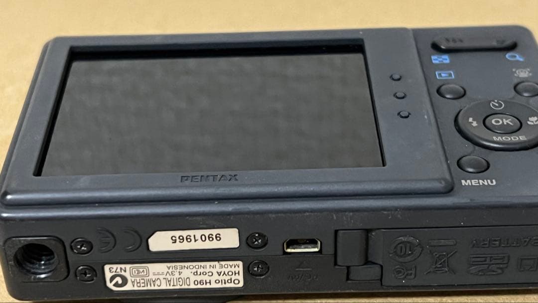 PENTAX Optio H90 ブラック 黒　ペンタックス オプティオ