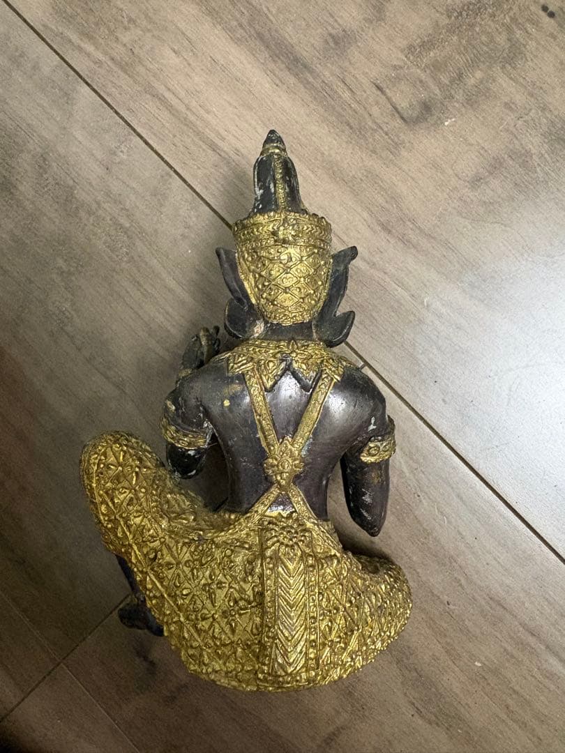 ブロンズ像 チベット密教 仏像美術 細密彫刻仏像 古銅製 金镶嵌