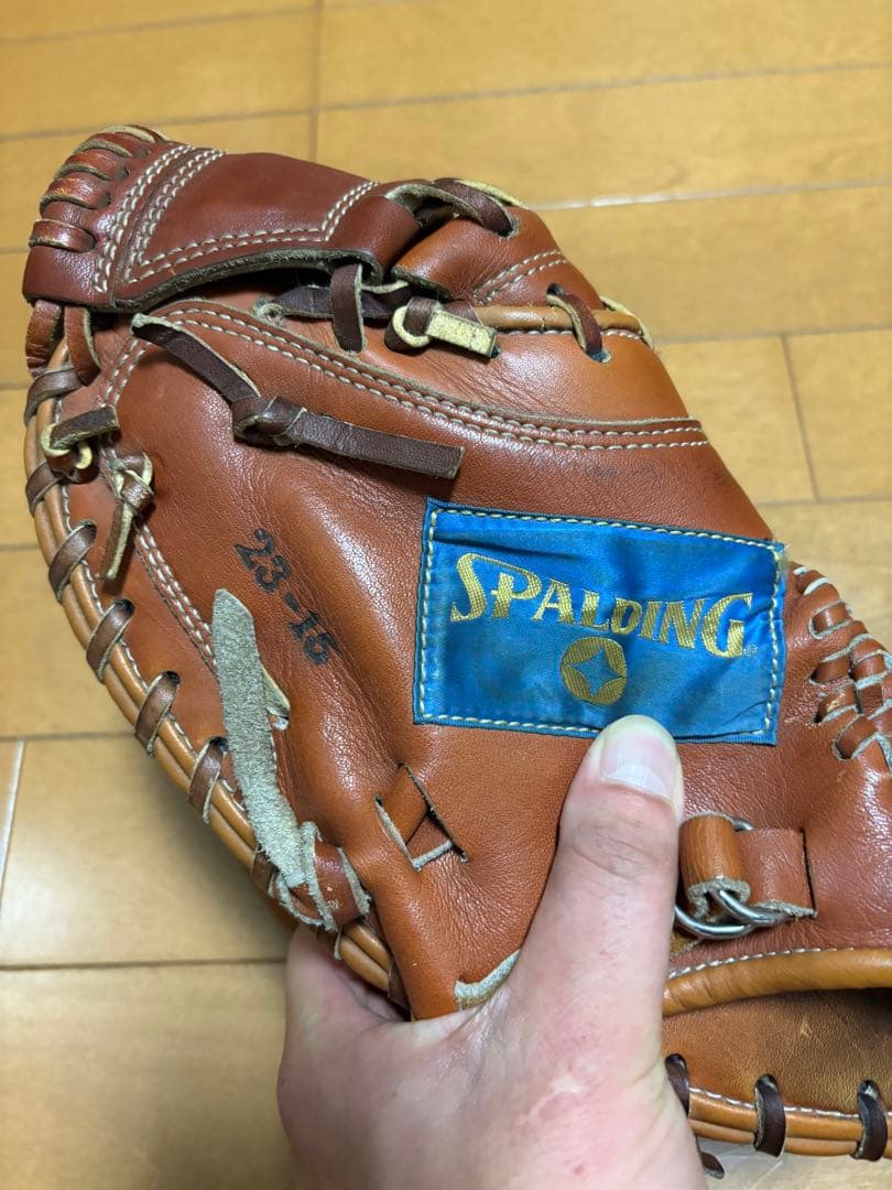 SPALDING PROFESSIONALMODEL キャッチャーミット左用
