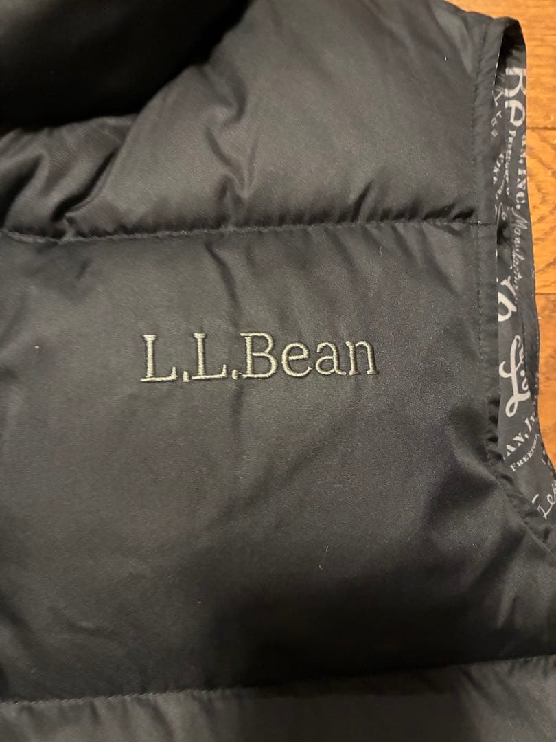 【新品・未使用】L.L.Bean ブラック ダウンベスト