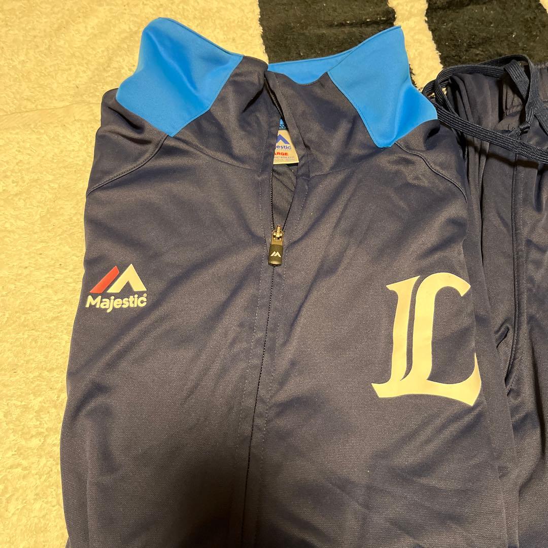 Majestic Lロゴ ジャケット・パンツセット