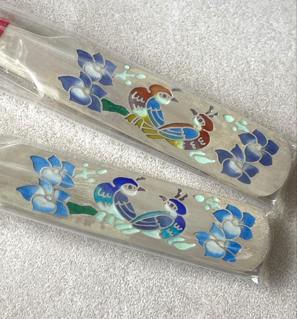 銀製　スプーン・箸セット　Ag800 93g 韓国製