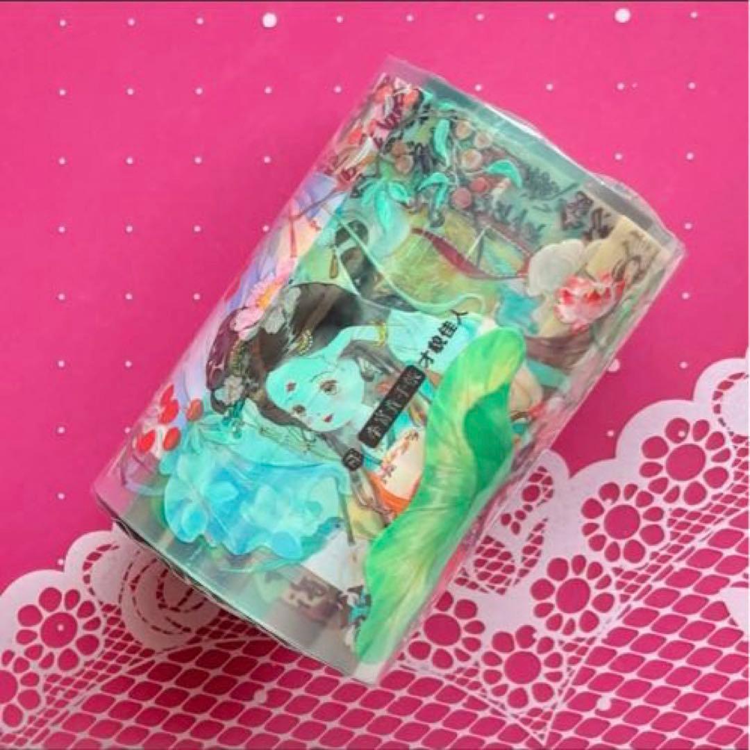 贝壳光 才貌佳人 7cm×10m 海外マスキングテープ　海外マステ　和服