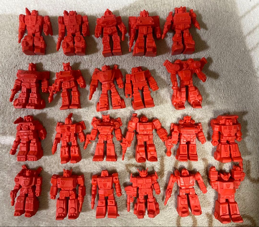 トランスフォーマー消しゴム22体