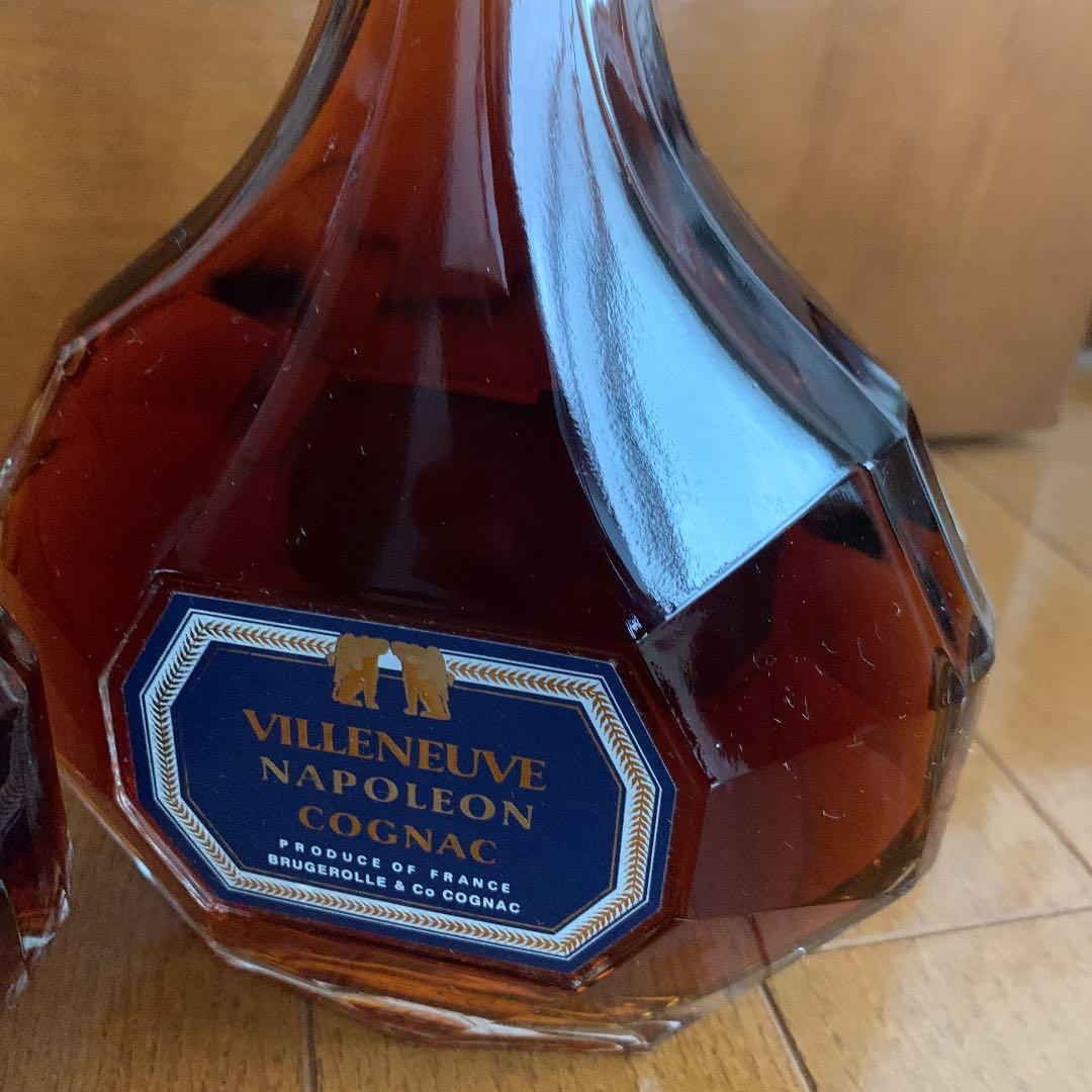 古酒　VILLENEUVE  NAPOLEON COGNAC ２本