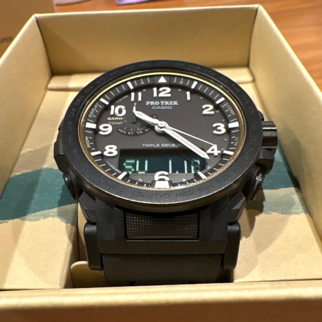 【超美品】プロトレックCASIO PRW-51FC-1JF コンポジットバンド