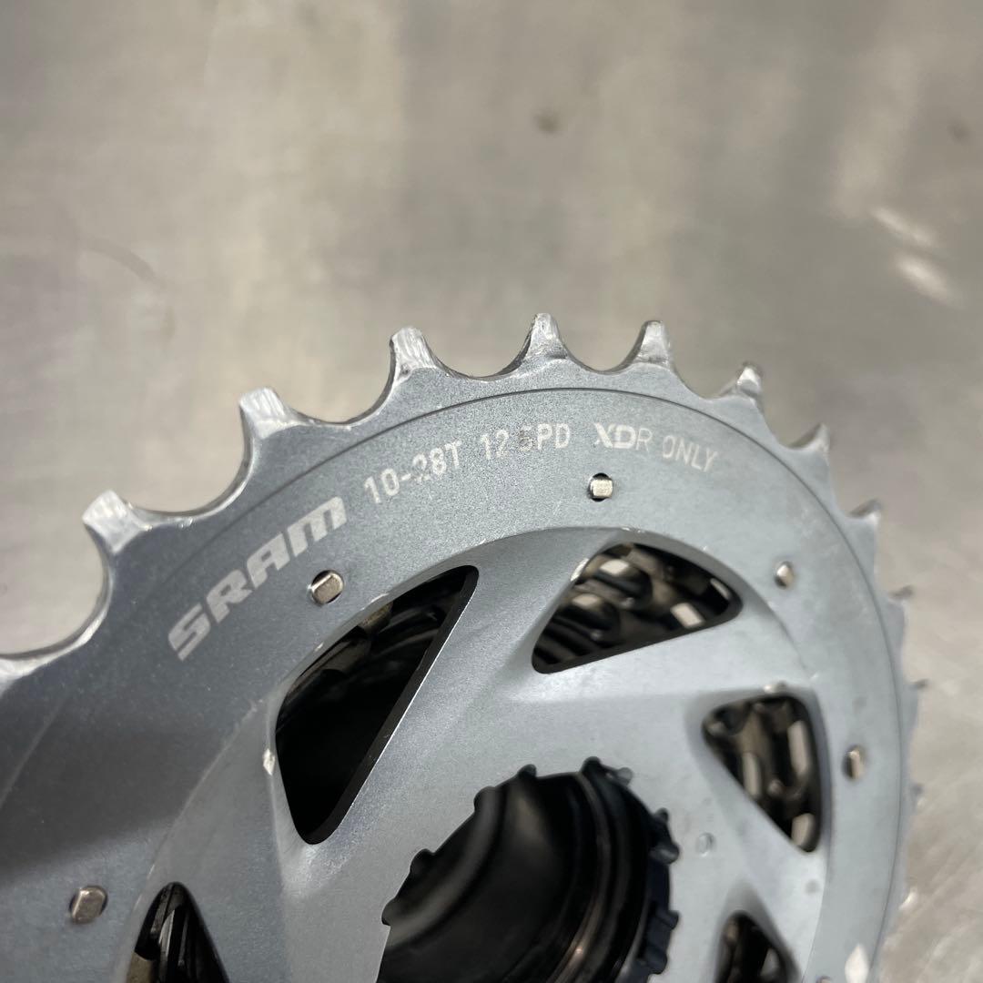 SRAM RED 12速用 カセットスプロケット 10-28T