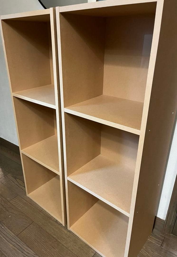 ② 無印良品　パルプボードボックス　3段　2個セット