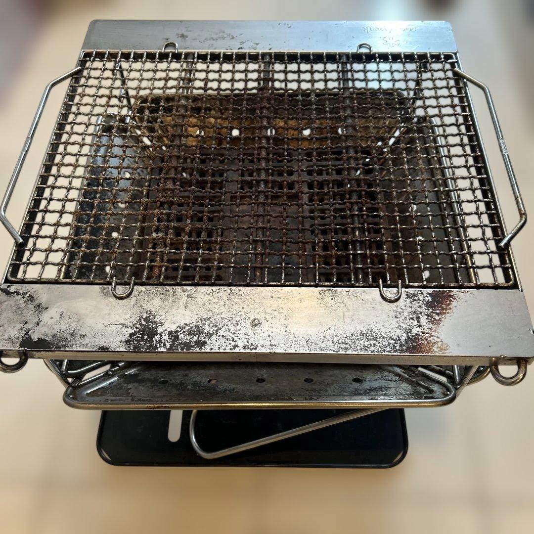  peak 焚火台Lスタートセット➕網焼き台