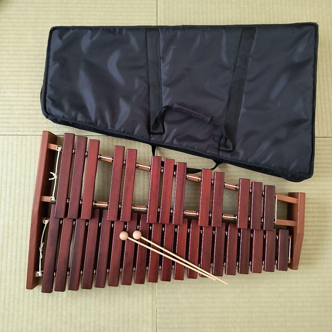 KOROGI コオロギ 卓上木琴 シロフォン ECO32 純正収納バッグ付 美品