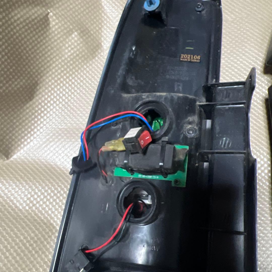 LEDテールランプ クリア・ブラック ジムニーJB23エムブロ