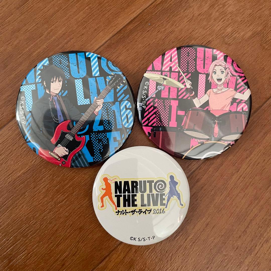 NARUTO THE LIVE 2016 缶バッジセット