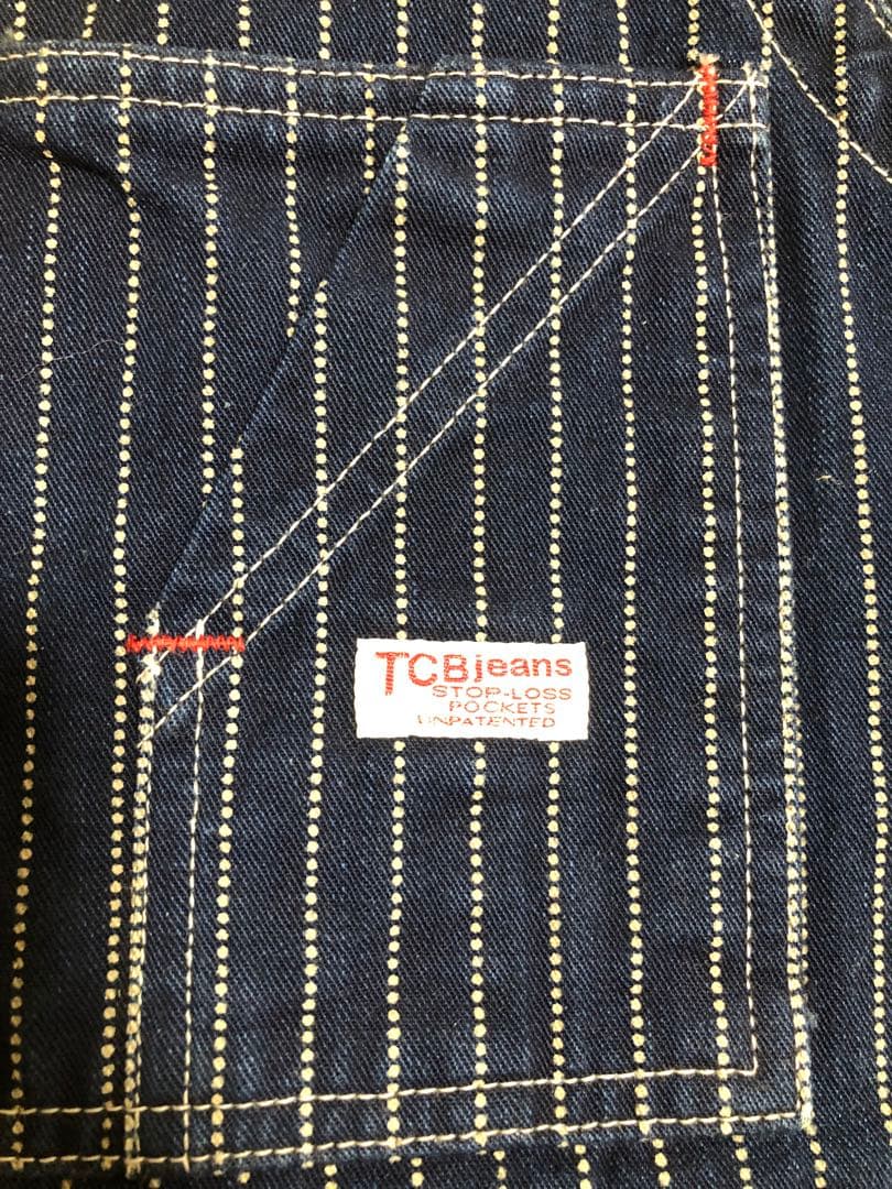 TCBジーンズ★ウォバッシュベスト38（M）