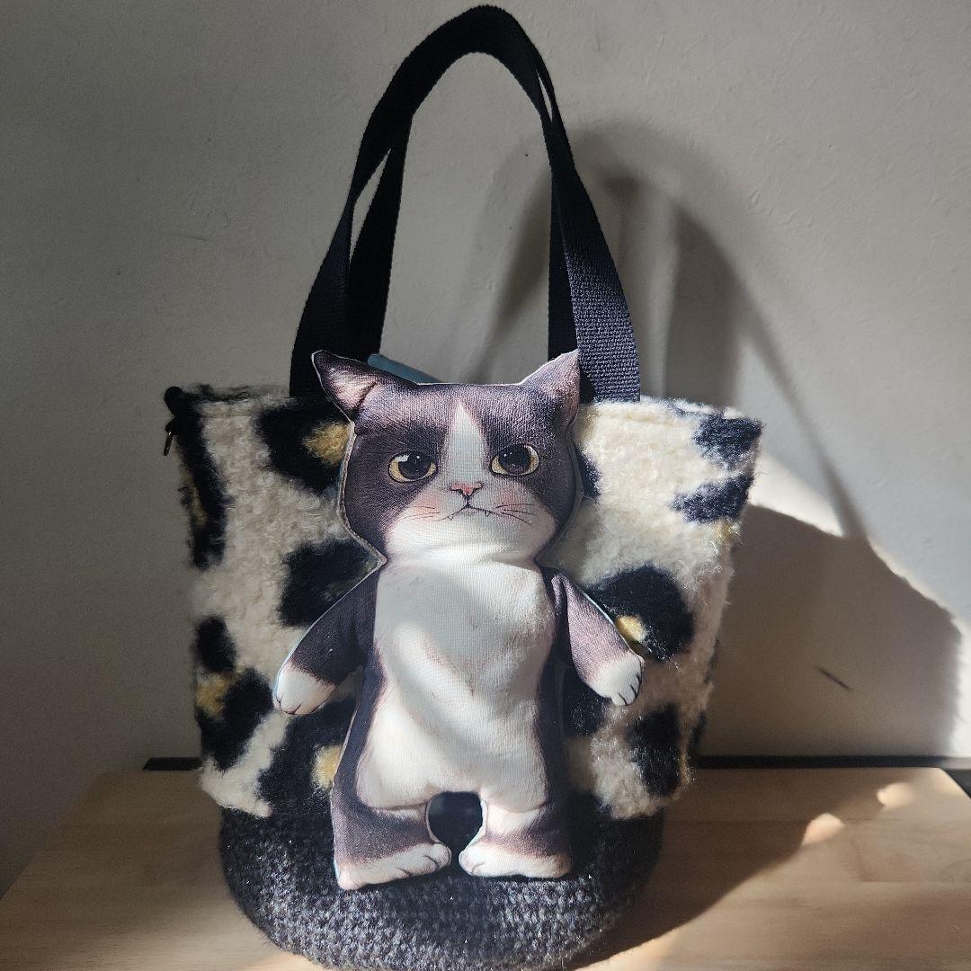 ♡*♡様 コヤンイサムチョン　ジョーズ君の毛糸のカゴバック　ハンドメイド