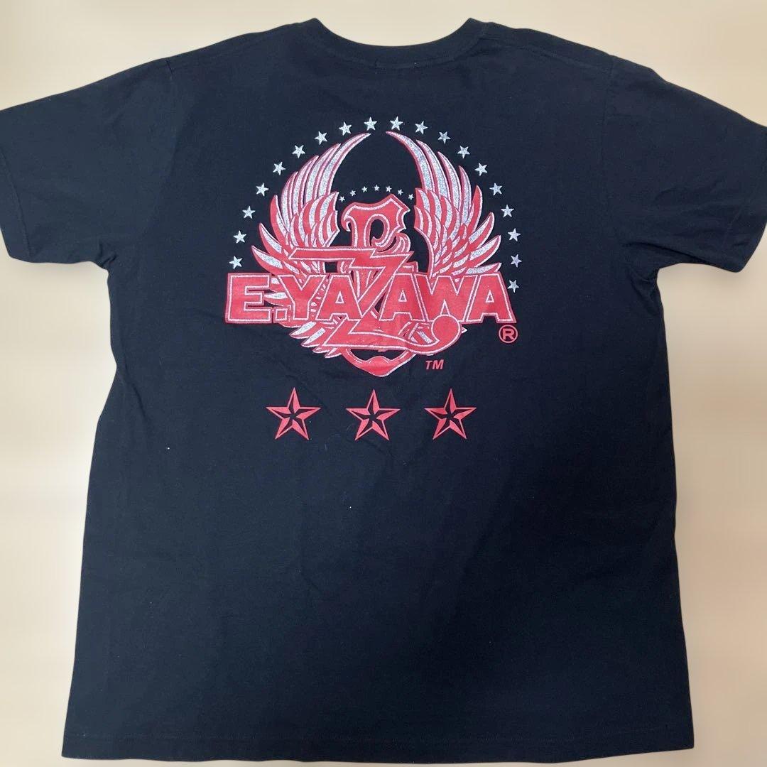 矢沢永吉　E羽 ロゴ　Tシャツ