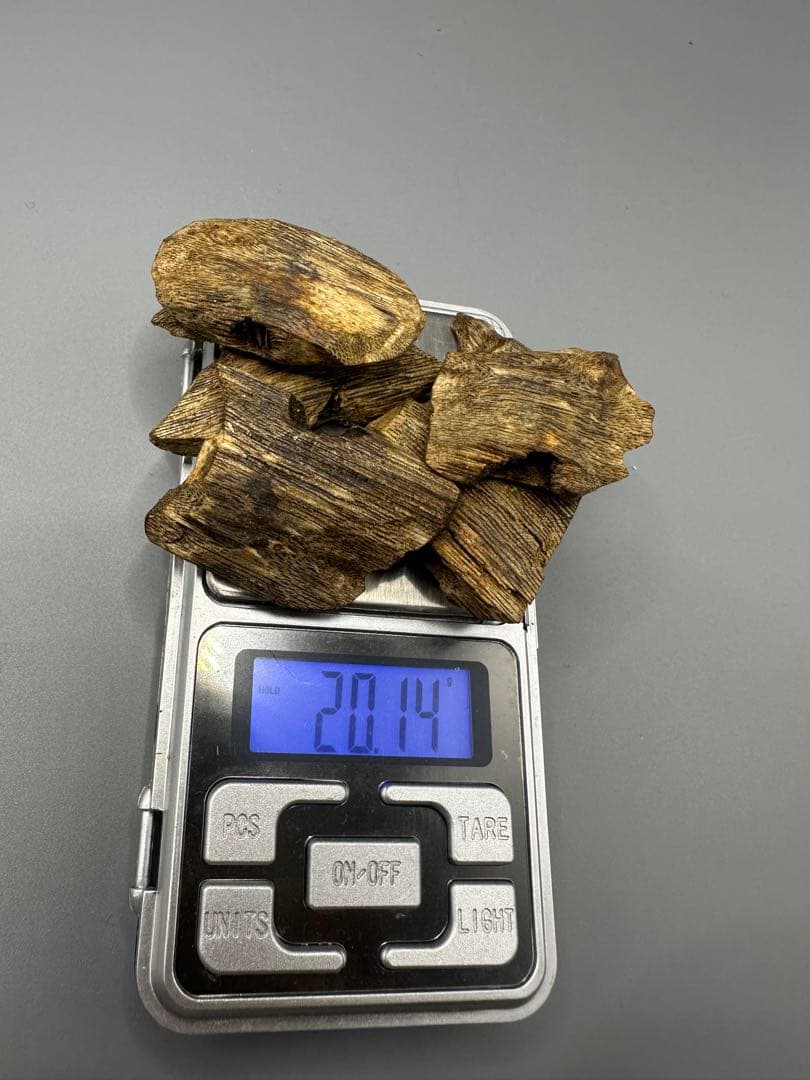 天然木製 香立て 5点