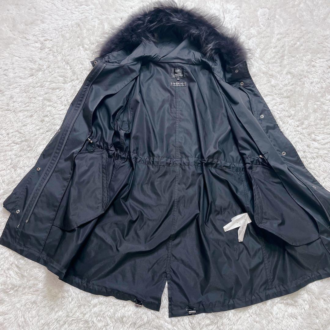 美品　希少　23区　3way 　モッズコート ダウンコート ファー ライナー