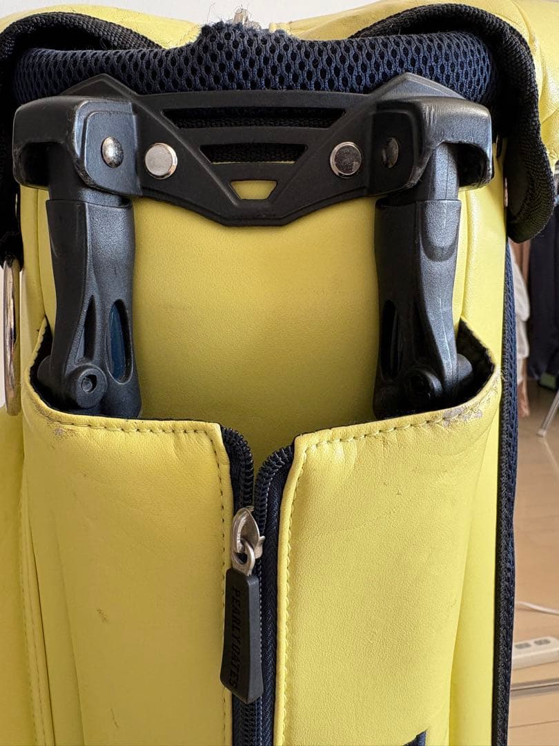 PEARLY GATES キャディバッグ イエロー