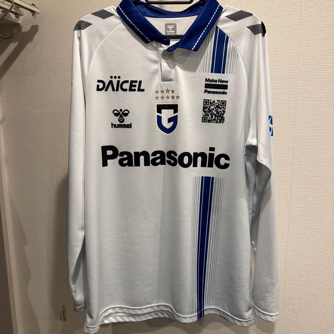 ガンバ大阪2025 アウェイ レプリカ長袖 中谷進之介 M-L