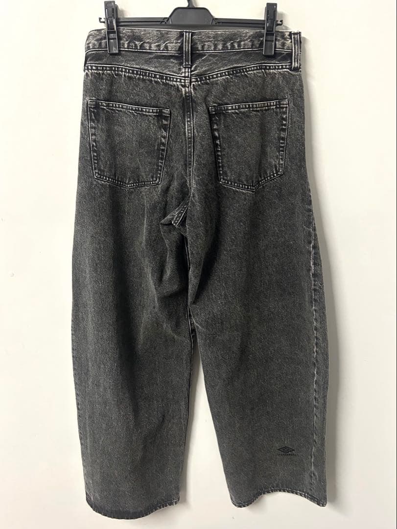 パンツ ssstein UMBRO WIDE DENIM JEANS BLACK