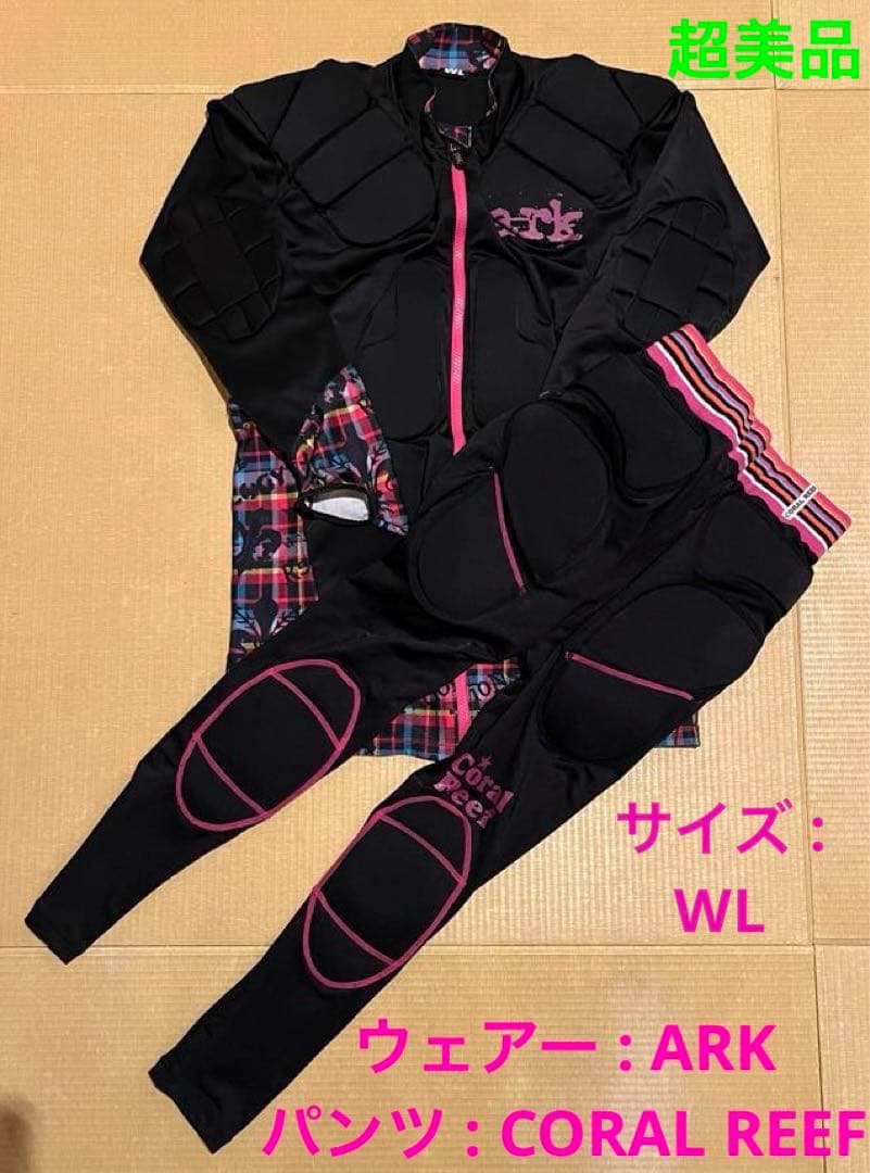 スノーボード プロテクター ウェアー ARK パンツ CORAL REEF WL