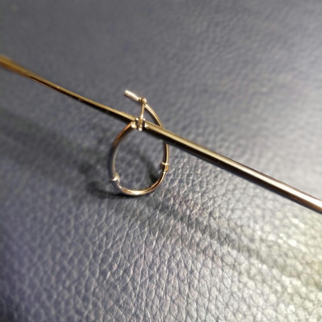 最終価格！ウノアエレ片耳ピアスK18WG