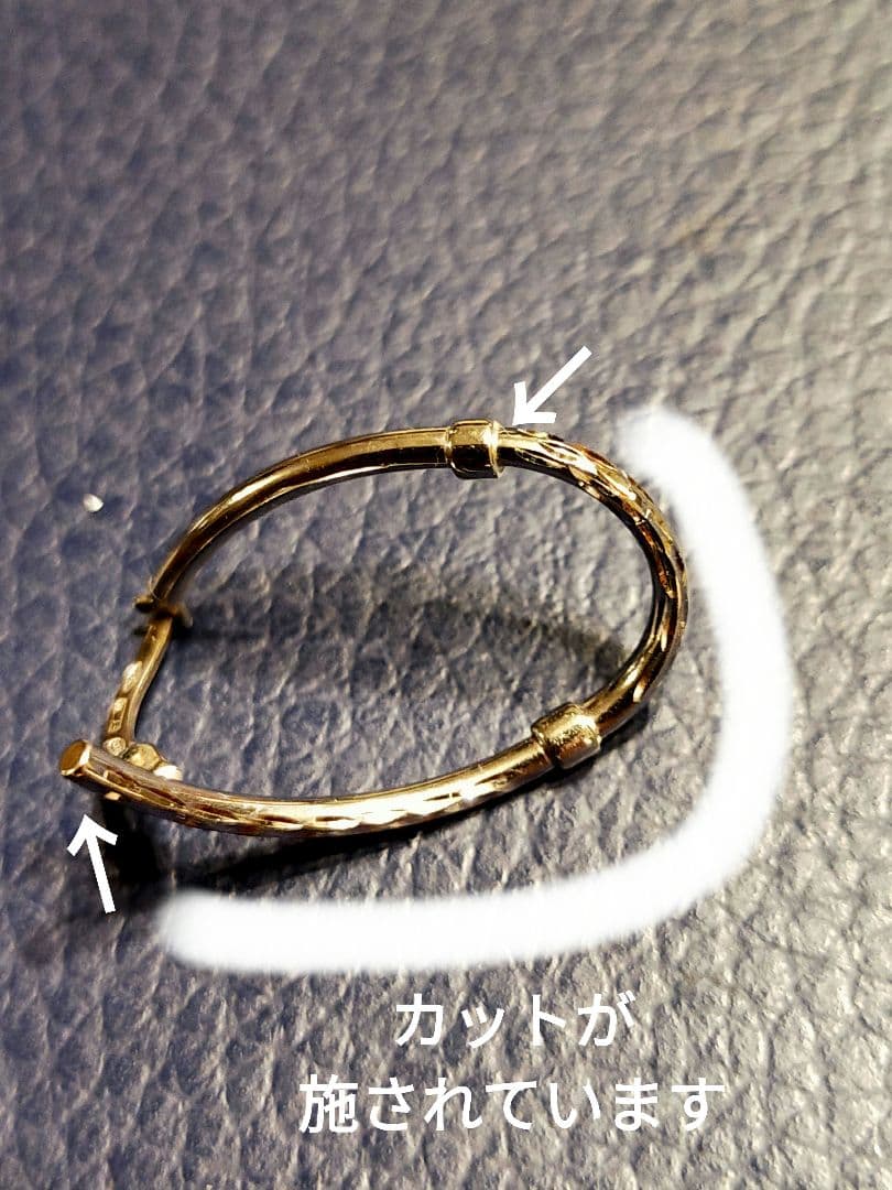 最終価格！ウノアエレ片耳ピアスK18WG