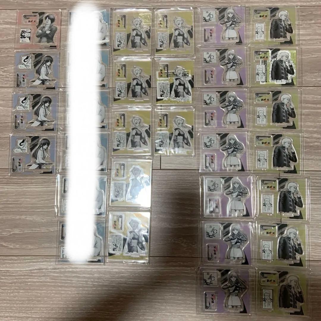 銀魂　銀魂展　アクリルフィギュア　坂田銀時　土方十四郎　桂小太郎　高杉晋助　神威