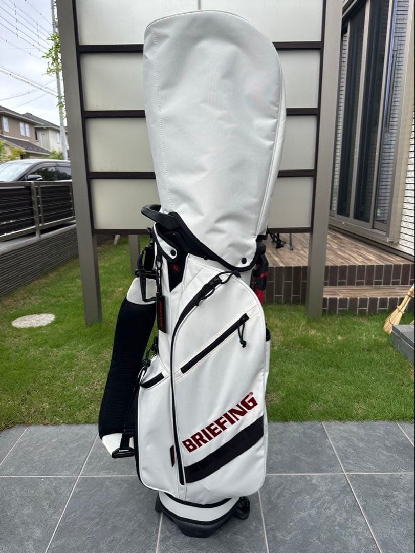 BRIEFING ゴルフバッグ ホワイト