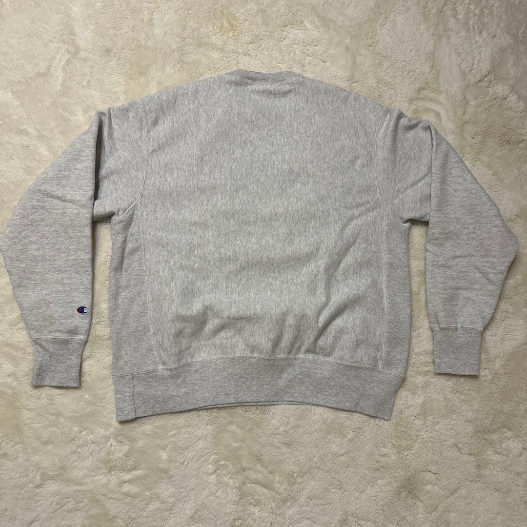 【美品】チャンピオン リバースウィーブ オハイオステート　刺繍ロゴ　Lサイズ