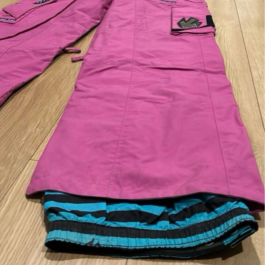 REW スノーボード スノボ スキー ウエア ボトムス パンツ ピンク