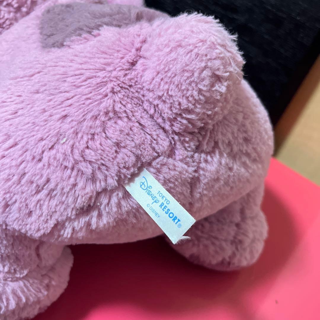 東京ディズニーランド　限定　スティッチ　エンジェル　ジャンボ　ぬいぐるみ