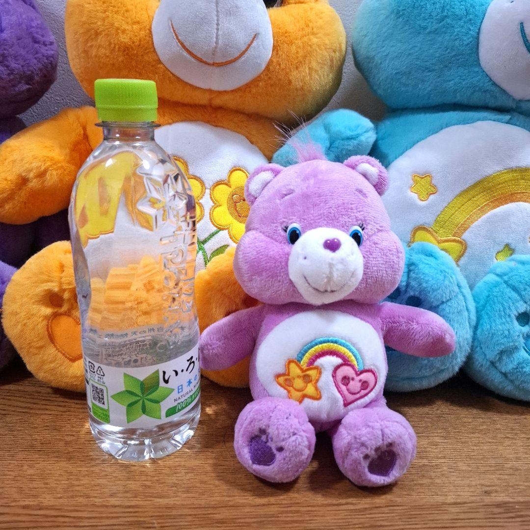 ケアベア⭐BIGぬいぐるみ 5体セット　お座り台座付き