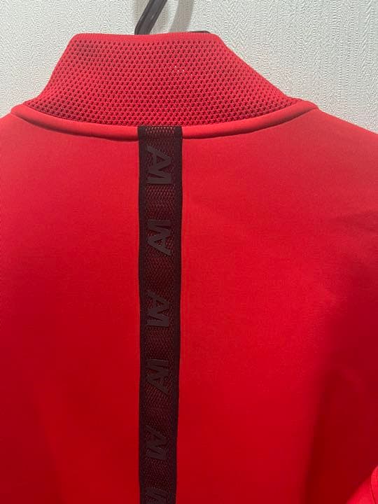 マスターバニー　ピンドッド柄ジャガード フルジップカットソージャケット　パーカー