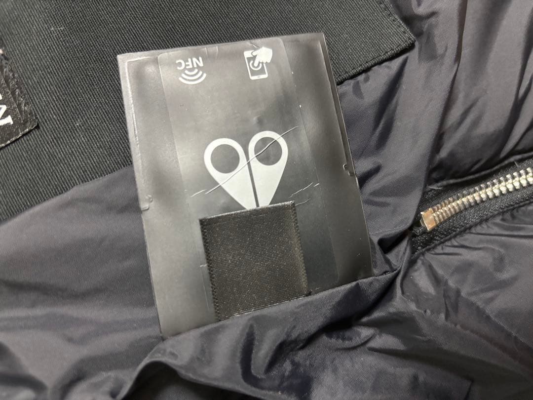 MOOSE KNUCKLES ダウンジャケット ブラック（訳あり）