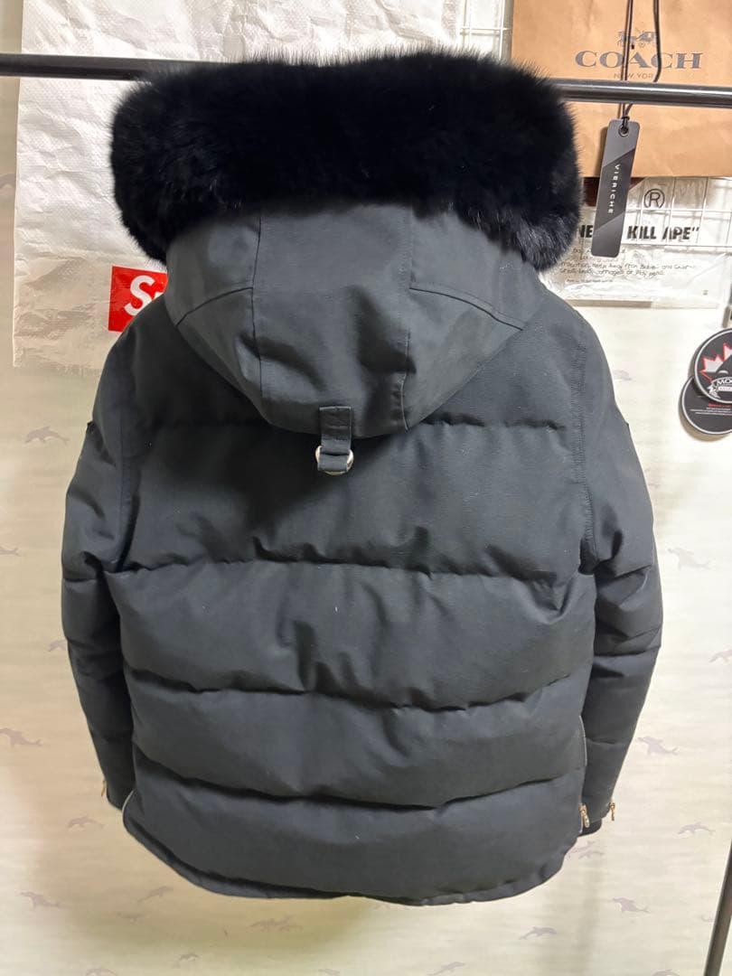 MOOSE KNUCKLES ダウンジャケット ブラック（訳あり）